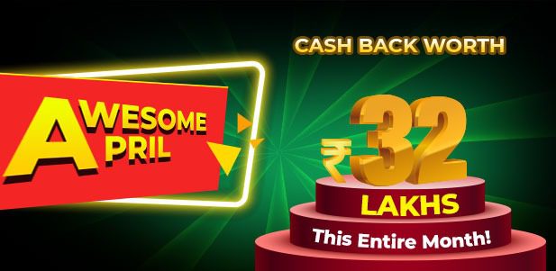 online rummy april month offer