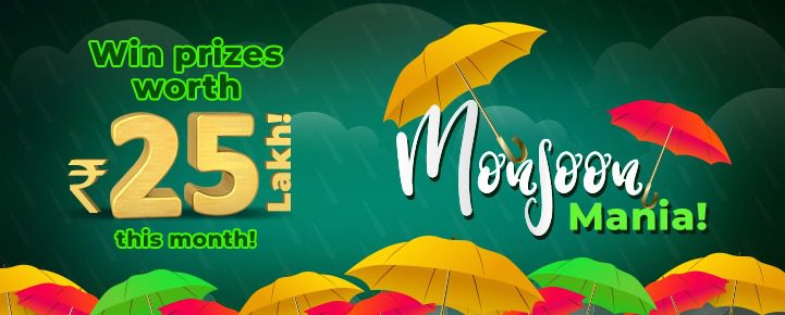 online classic rummy monsoon july promotions