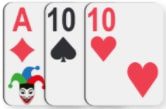 Rummy Set Example with Joker Card