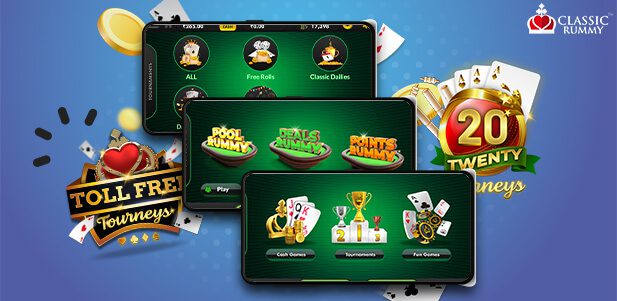 Enhance the Ways to Play Online Rummy and win Real Cash at Classic Rummy