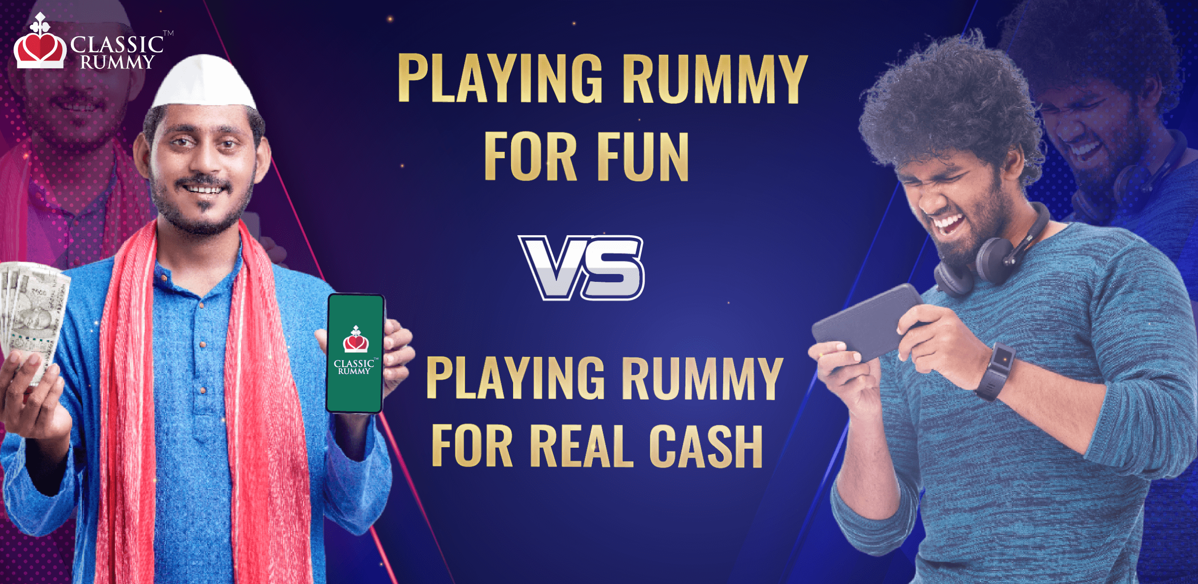 Playing Rummy for Fun vs Playing Rummy for Real Cash