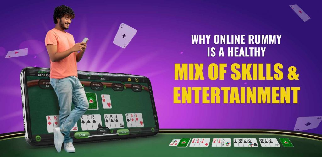 Online Rummy is a Healthy Mix of Skills & Entertainment