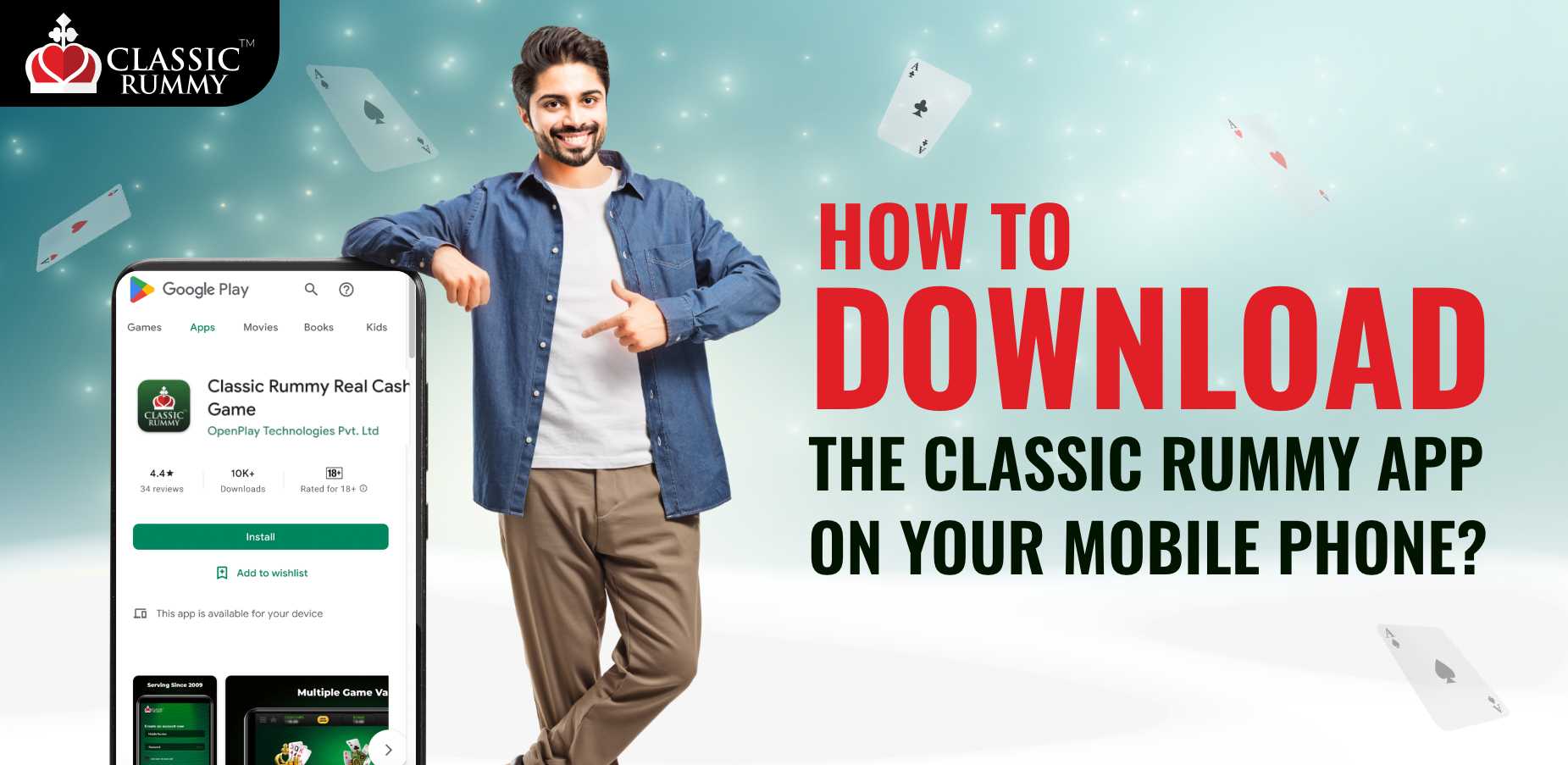 How to Download the Classic Rummy App on Your Mobile Phone?