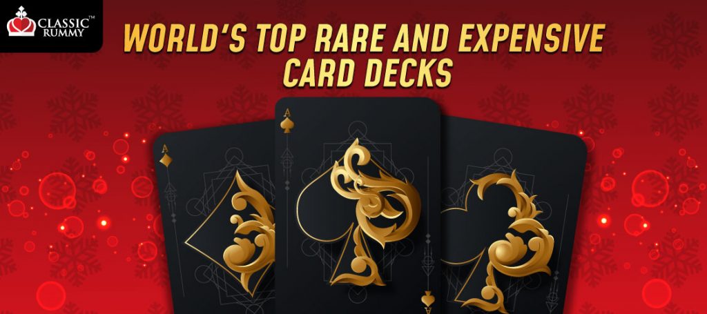 World's Top Rare and Expensive Card Decks